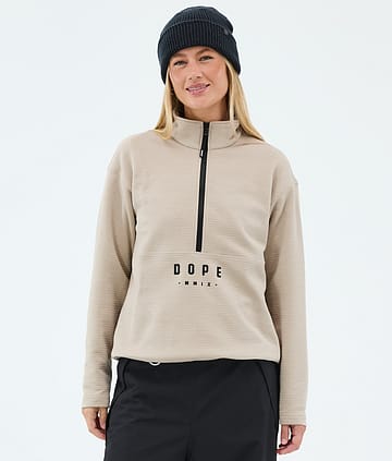 Dope Comfee W Midlayer Sweater Sand
