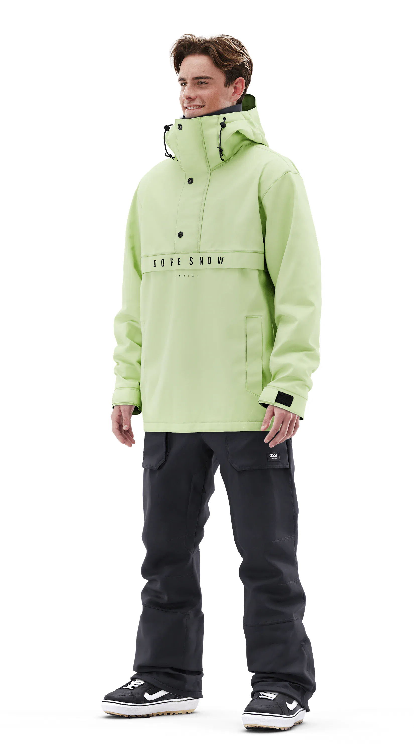 Dope Legacy Ski Jacket Men Faded Neon Ridestore