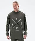 Dope Snuggle Termotričko Pánské 2X-Up Olive Green, Obrázek 1 z 6