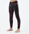 Dope Snuggle Legginsy Termoaktywne Mężczyźni 2X-Up Paint Burgundy, Zdjęcie 1 z 7