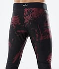 Dope Snuggle Legginsy Termoaktywne Mężczyźni 2X-Up Paint Burgundy, Zdjęcie 6 z 7