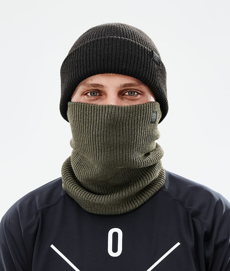 Dope 2X-UP Knitted Maska Olive Green, Obrázek 2 z 3