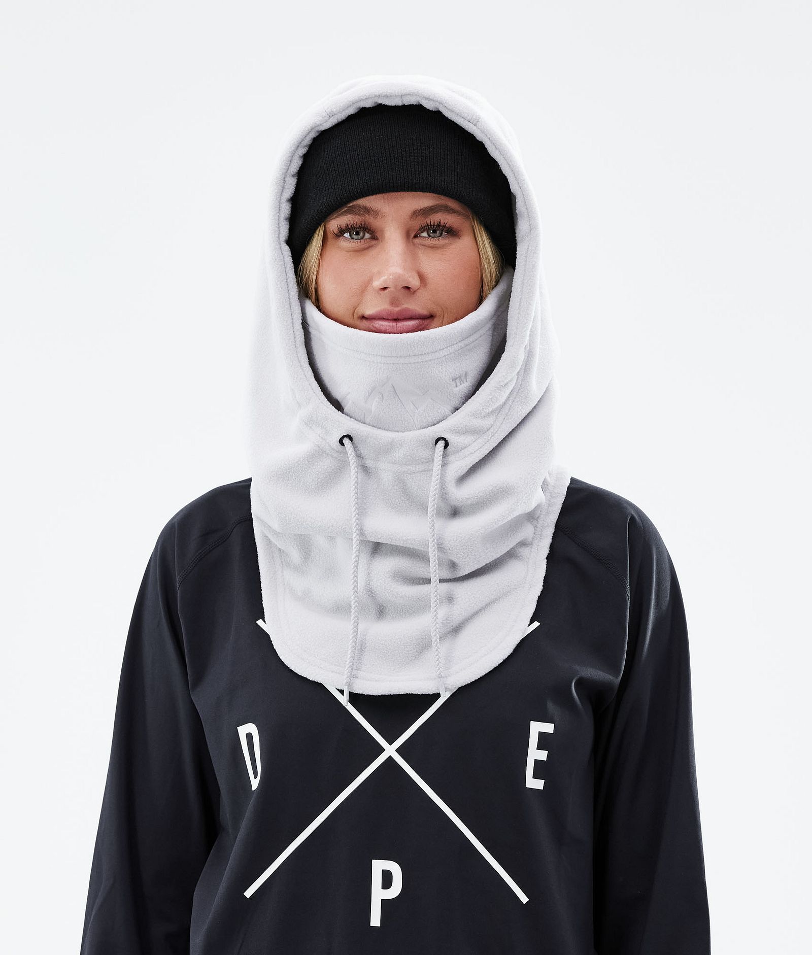 Dope Cozy Hood II 2021 Ochraniacze na Twarz Light Grey, Zdjęcie 5 z 6