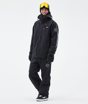 Dope Blizzard Full Zip Snowboard Outfit Herren Black/Black