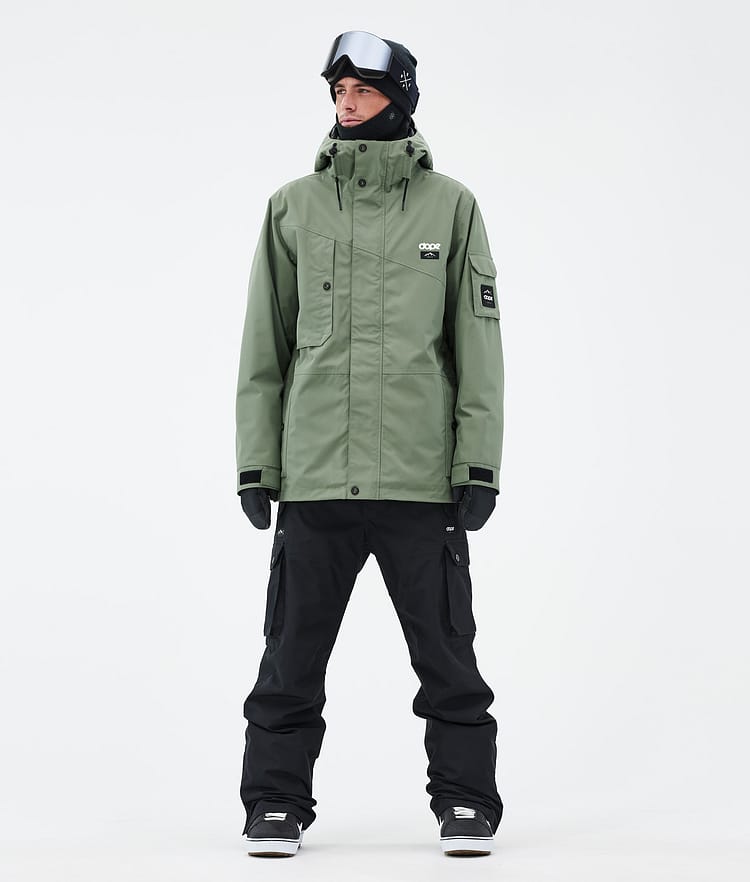 Dope Adept Outfit Snowboard Uomo Moss Green/Blackout, Image 1 of 2