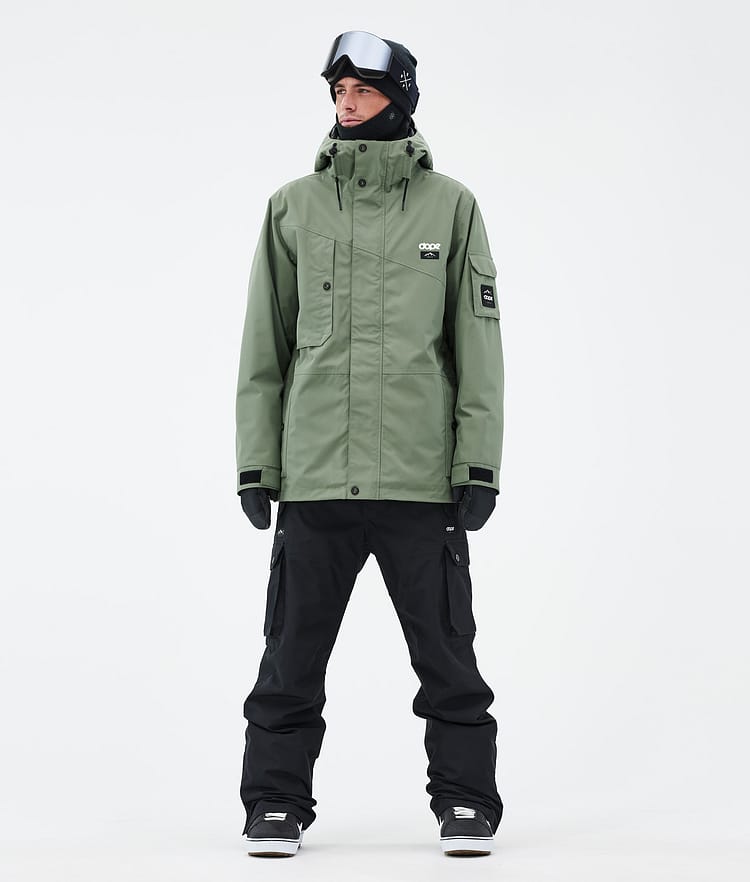 Dope Adept Snowboard Outfit Heren Moss Green/Blackout, Image 1 of 2