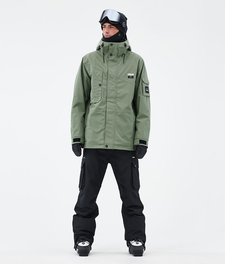Dope Adept Ski Outfit Herre Moss Green/Blackout, Image 1 of 2