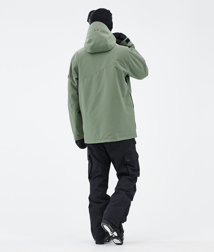 Dope Adept Ski Outfit Herre Moss Green/Blackout, Image 2 of 2