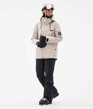 Dope Adept W Ski Outfit Dames Sand/Black