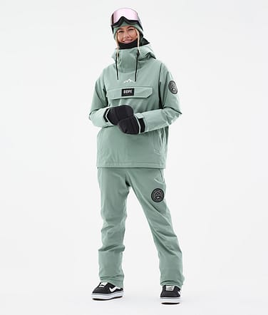 Dope Blizzard W Snowboardový Outfit Dámské Faded Green/Faded Green