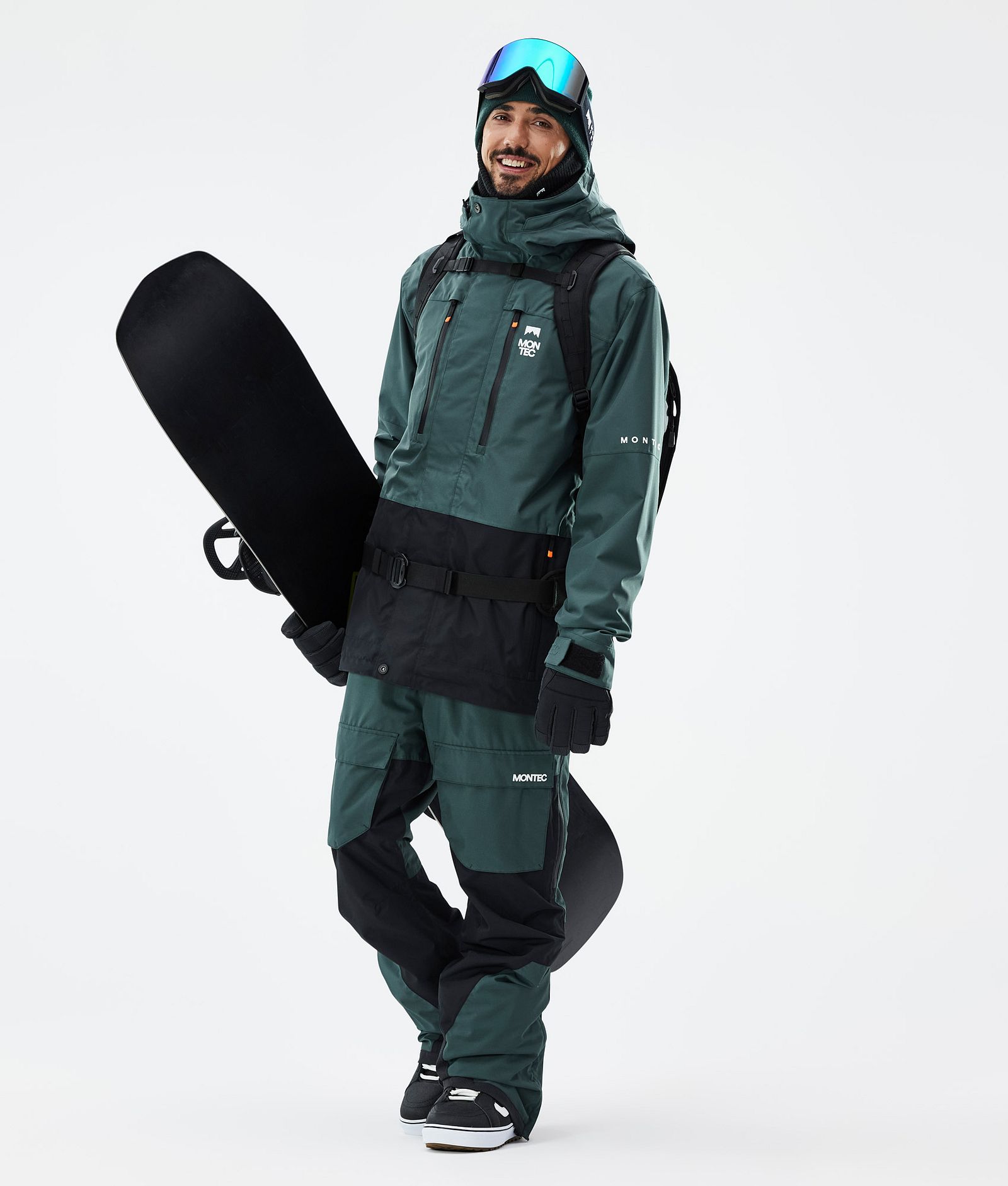 Montec Fawk Outfit Snowboard Uomo Dark Atlantic/Black, Image 1 of 2