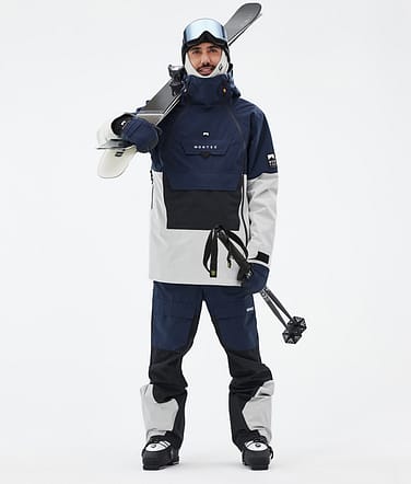 Montec Doom Ski Outfit Men Dark Blue/Black/Light Grey