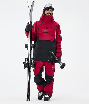 Montec Doom Ski Outfit Men Deep Red/Black