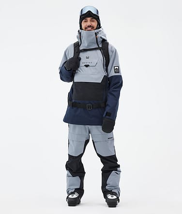 Montec Doom Outfit Ski Homme Soft Blue/Black/Dark Blue