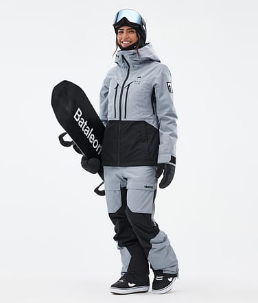 Montec Moss W Snowboard Outfit Women Soft Blue/Black