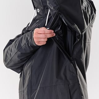 Breathability of a ski jacket