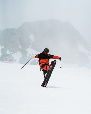 How to ollie on skis