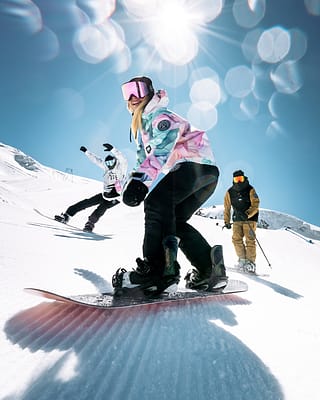 Verloop van een snowboard instructeur cursus