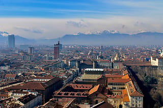 skiing in turin