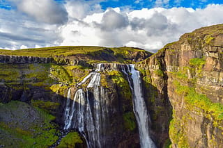 De Glymur waterval wandeling