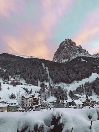 skiing in italy