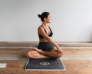 Yoga warrior poses