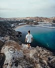 cliff jumping