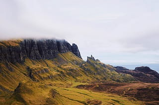 Attractive hikes scenery in Scotland