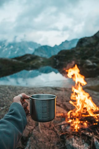 Pre-bought vs. self-dried hiking food