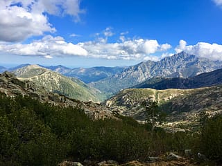 The GR20, Corsica