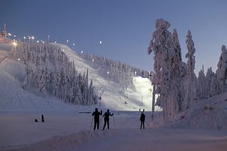 Ski Resort Nighttime