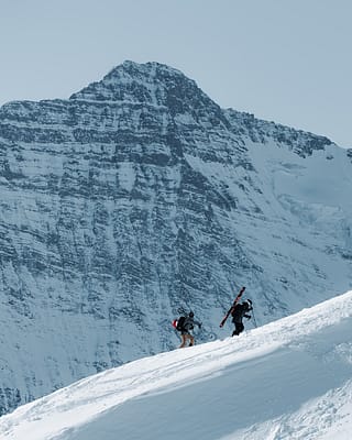 Ski-Wandkunst