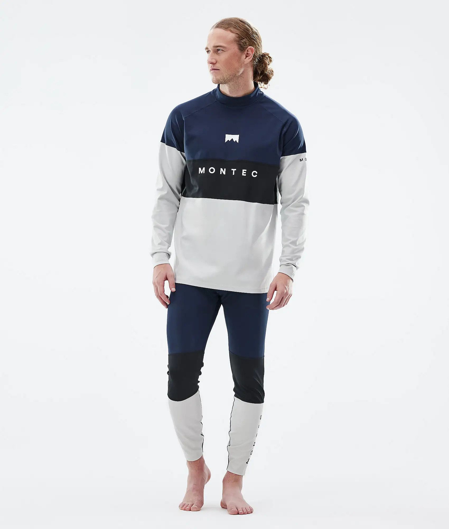 Skiing base layers